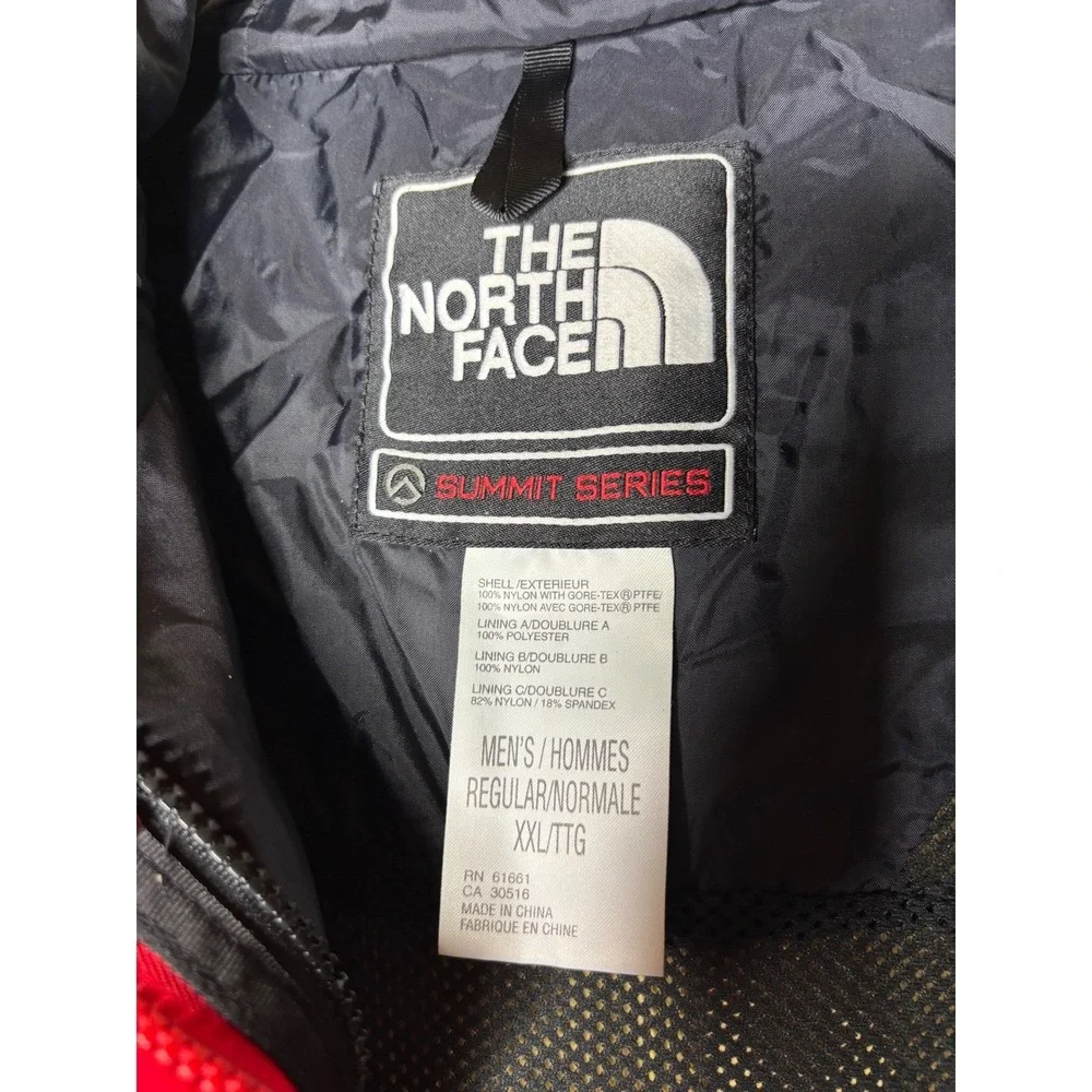 The North Face Summit‎ Series Gore-Tex XCR Jacket Mens XXL Red Waterproof Shell